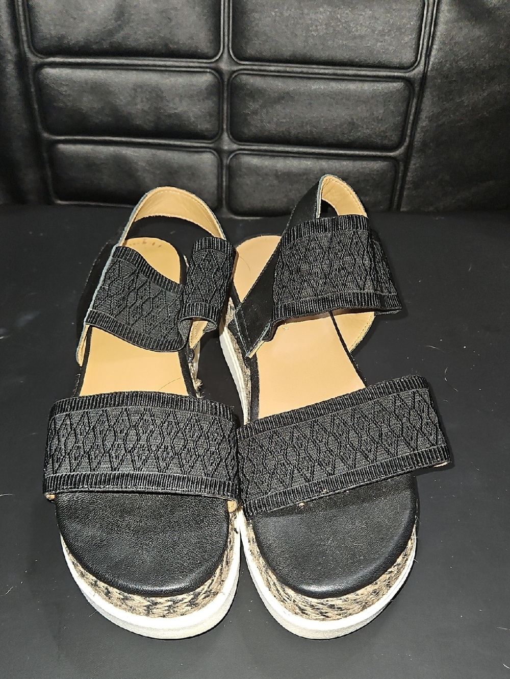 Anthropologie Women's Strappy Platform Sandals Size 39 (US Size 9)